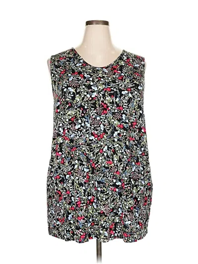 Pre-owned Jjill Casual Dress In Black