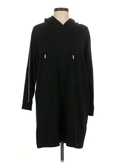 Pre-owned Jjill Casual Dress In Black