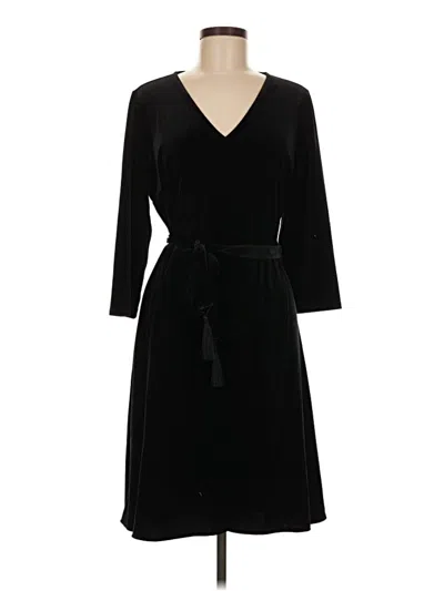 Jjill Casual Dress In Black