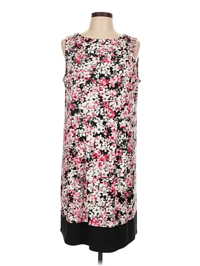 Pre-owned Jjill Casual Dress In Black