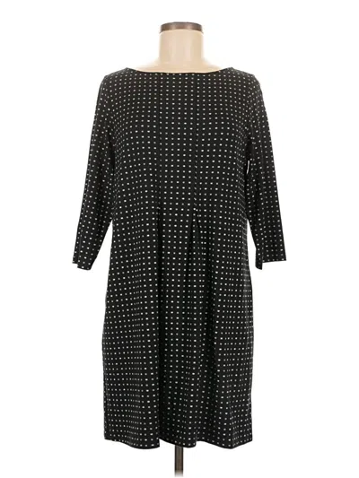 Jjill Casual Dress In Black