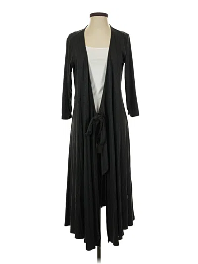 Pre-owned Jjill Casual Dress In Black