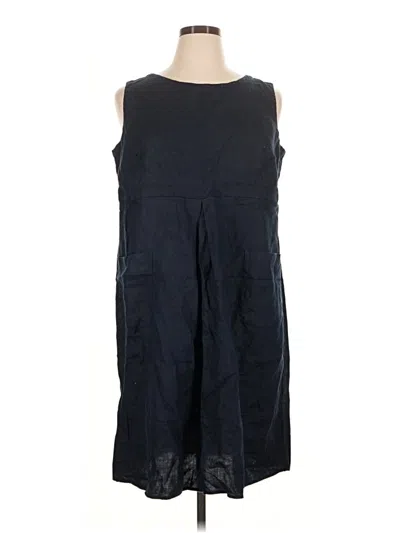 Pre-owned Jjill Casual Dress In Black