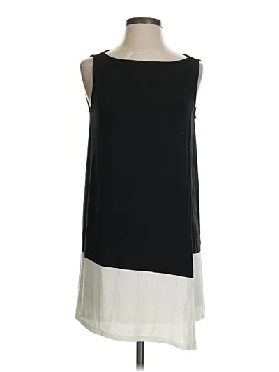 Pre-owned Jjill Casual Dress In Black