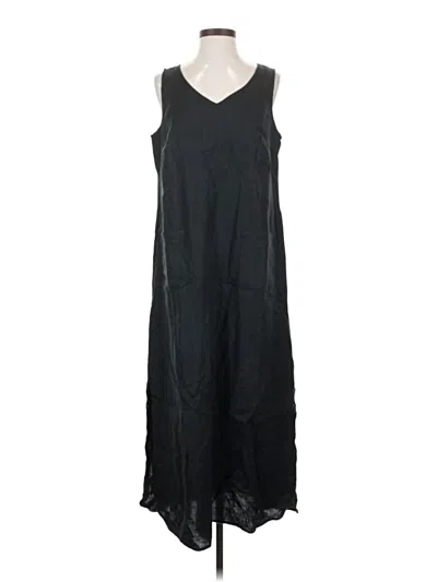 Pre-owned Jjill Casual Dress In Black