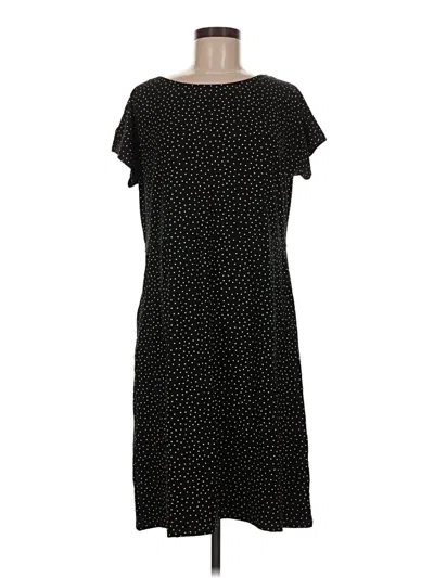 Jjill Casual Dress In Black