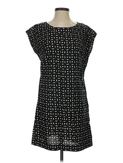 Pre-owned Jjill Casual Dress In Black