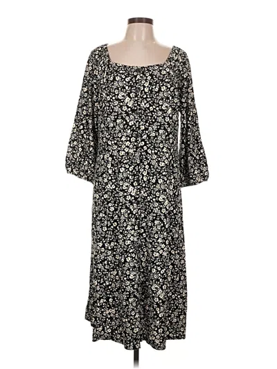 Jjill Casual Dress In Black