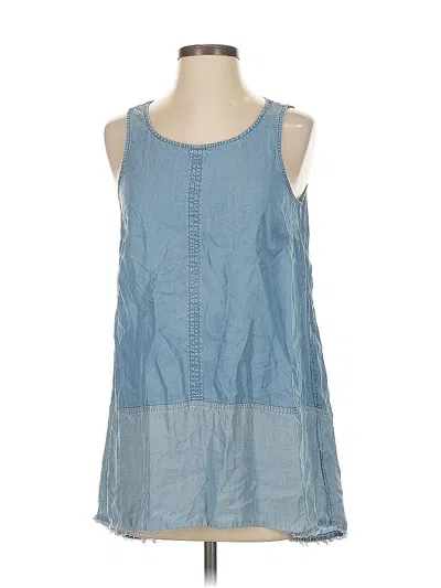 Pre-owned Jjill Casual Dress In Blue