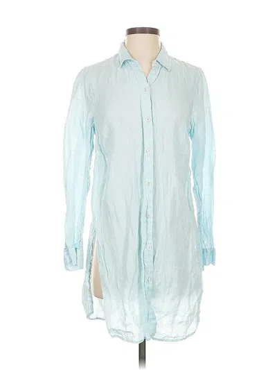 Pre-owned Jjill Casual Dress In Blue