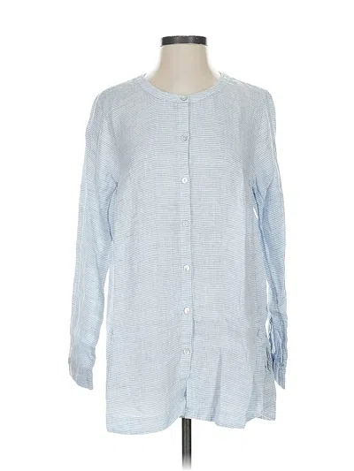 Pre-owned Jjill Casual Dress In Blue