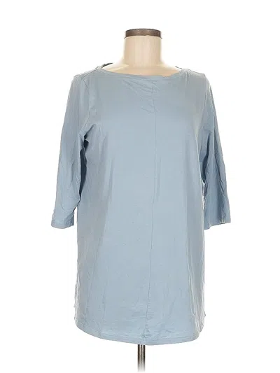 Pre-owned Jjill Casual Dress In Blue