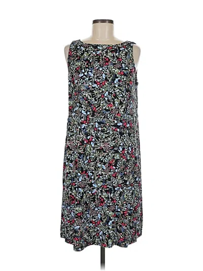 Pre-owned Jjill Casual Dress In Blue