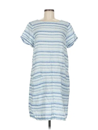 Pre-owned Jjill Casual Dress In Blue