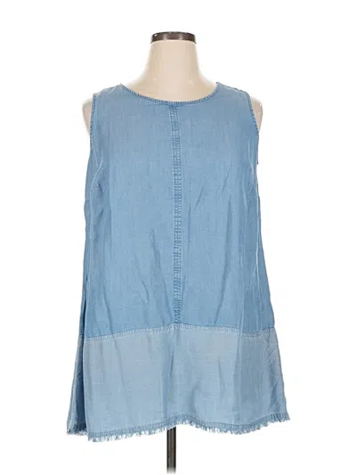 Pre-owned Jjill Casual Dress In Blue