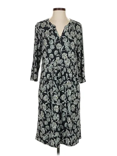 Pre-owned Jjill Casual Dress In Blue