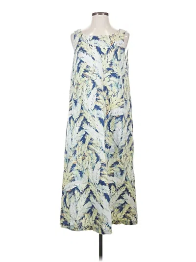 Pre-owned Jjill Casual Dress In Blue