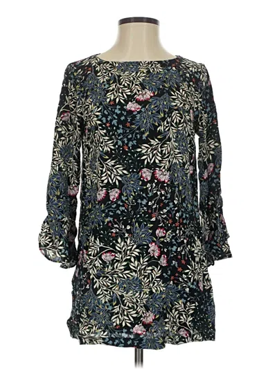 Pre-owned Jjill Casual Dress In Blue