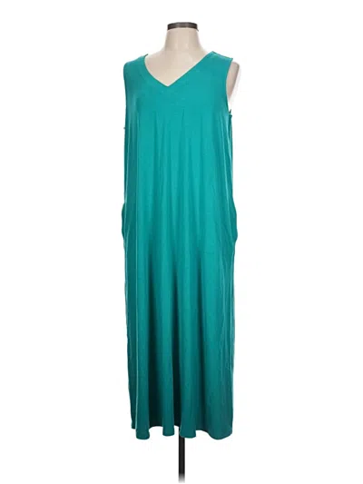 Jjill Casual Dress In Blue