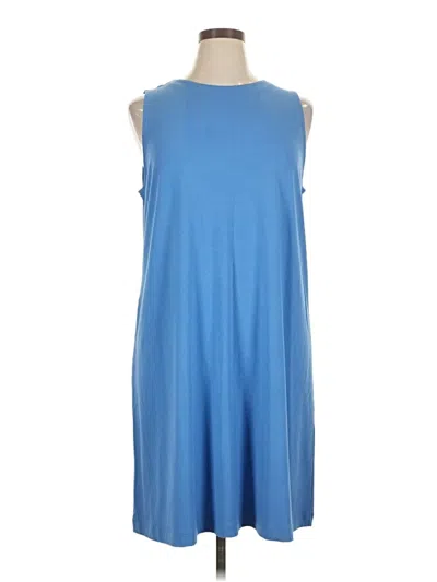 Jjill Casual Dress In Blue