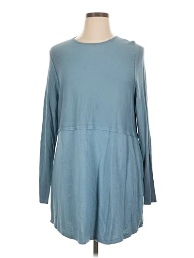 Pre-owned Jjill Casual Dress In Blue