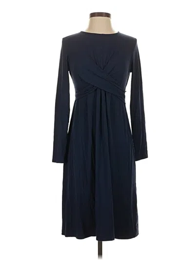 Pre-owned Jjill Casual Dress In Blue