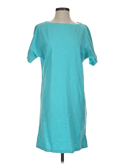 Pre-owned Jjill Casual Dress In Blue