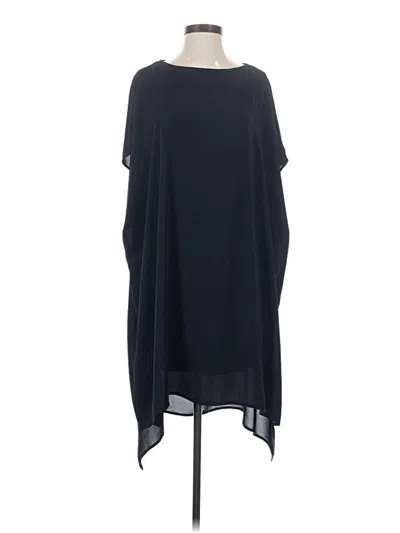 Pre-owned Jjill Casual Dress In Blue