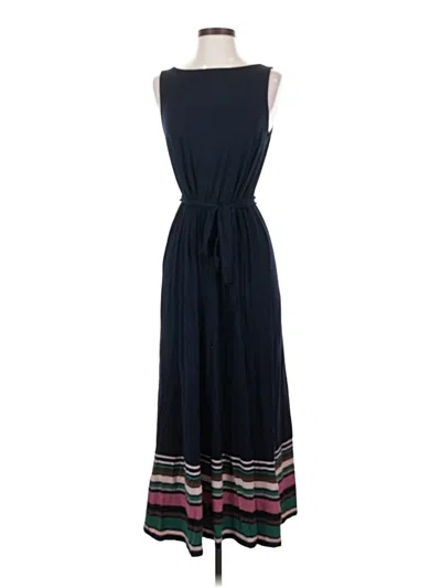 Pre-owned Jjill Casual Dress In Blue