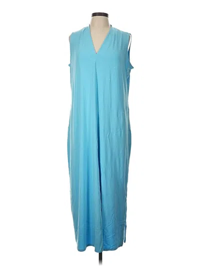Jjill Casual Dress In Blue