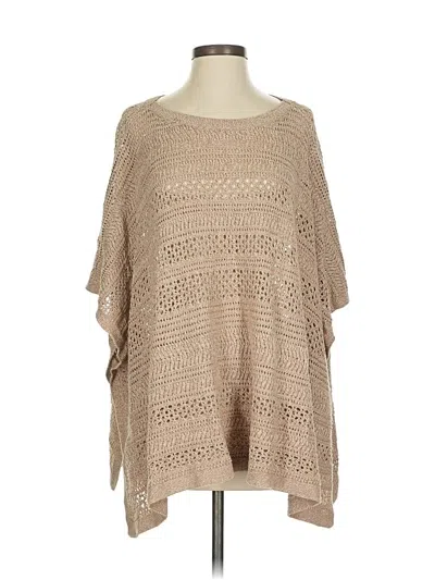 Pre-owned Jjill Casual Dress In Brown
