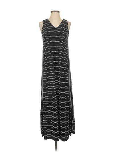 Pre-owned Jjill Casual Dress In Gray