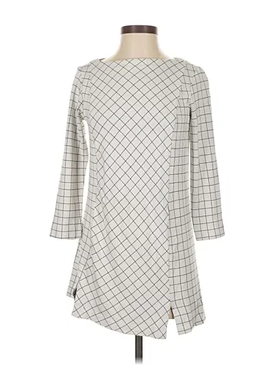 Pre-owned Jjill Casual Dress In Gray
