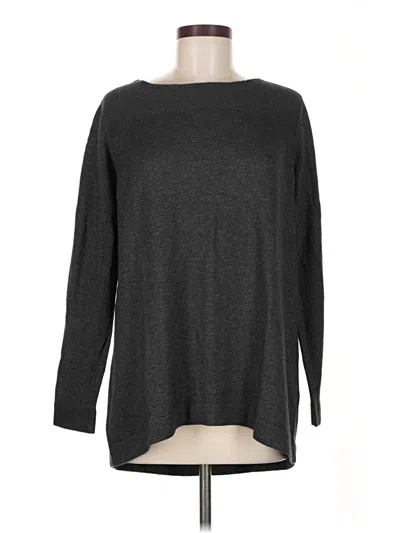 Pre-owned Jjill Casual Dress In Gray