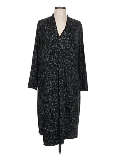 Pre-owned Jjill Casual Dress In Gray