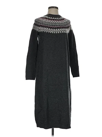 Jjill Casual Dress In Gray