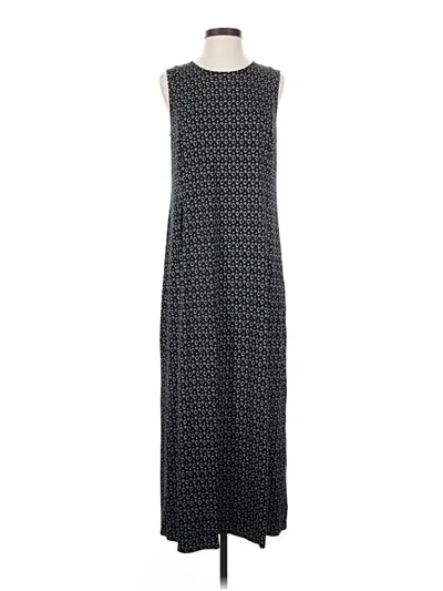 Pre-owned Jjill Casual Dress In Gray