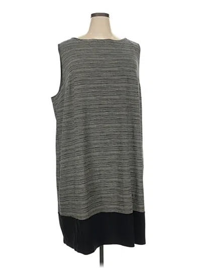 Jjill Casual Dress In Gray