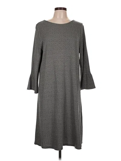 Jjill Casual Dress In Gray