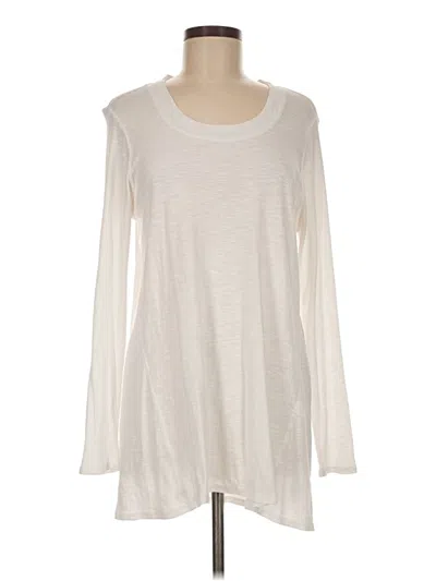 Pre-owned Jjill Casual Dress In Ivory