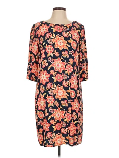 Pre-owned Jjill Casual Dress In Orange