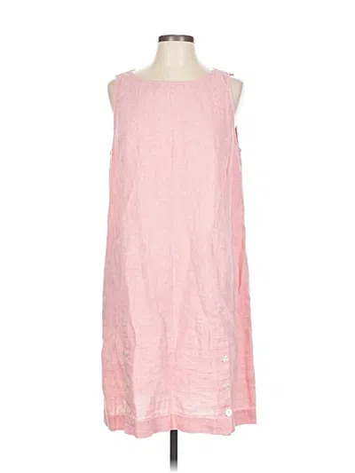 Pre-owned Jjill Casual Dress In Pink
