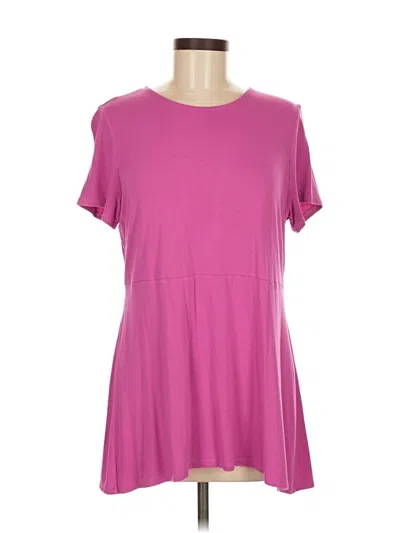 Pre-owned Jjill Casual Dress In Purple