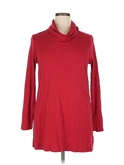 Pre-owned Jjill Casual Dress In Red