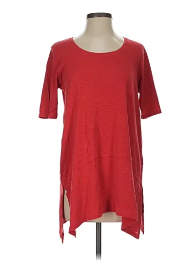 Pre-owned Jjill Casual Dress In Red