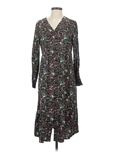 Pre-owned Jjill Casual Dress In Teal