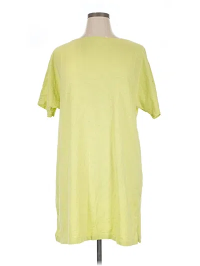 Pre-owned Jjill Casual Dress In Yellow
