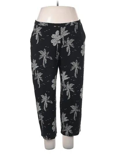 Pre-owned Jjill Casual Pants In Black