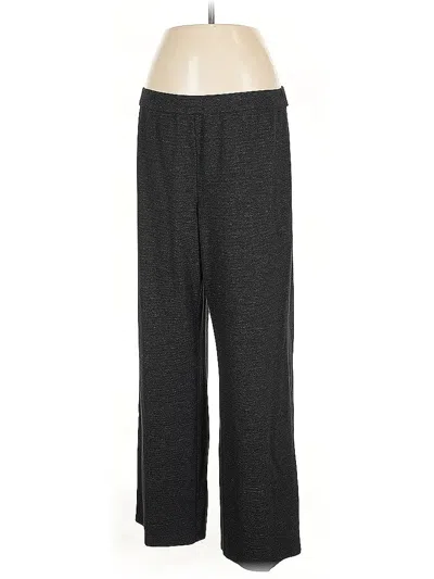 Pre-owned Jjill Casual Pants In Black