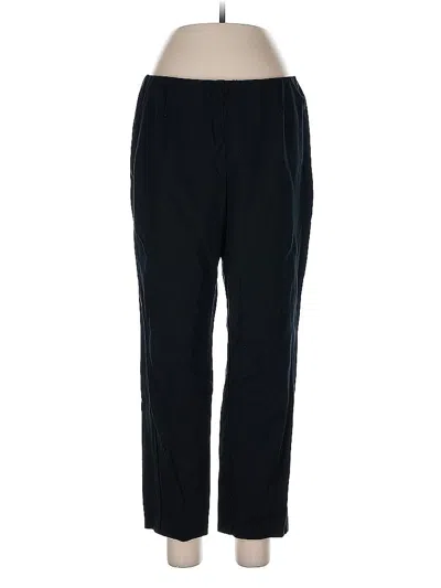 Pre-owned Jjill Casual Pants In Black